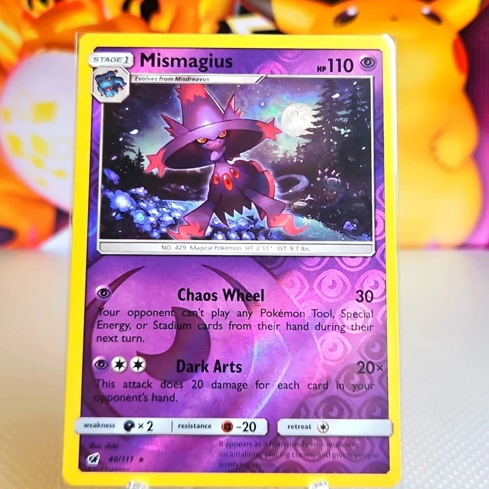 Mismagius 040/111 Pokémon TCG Reverse Holo Rare